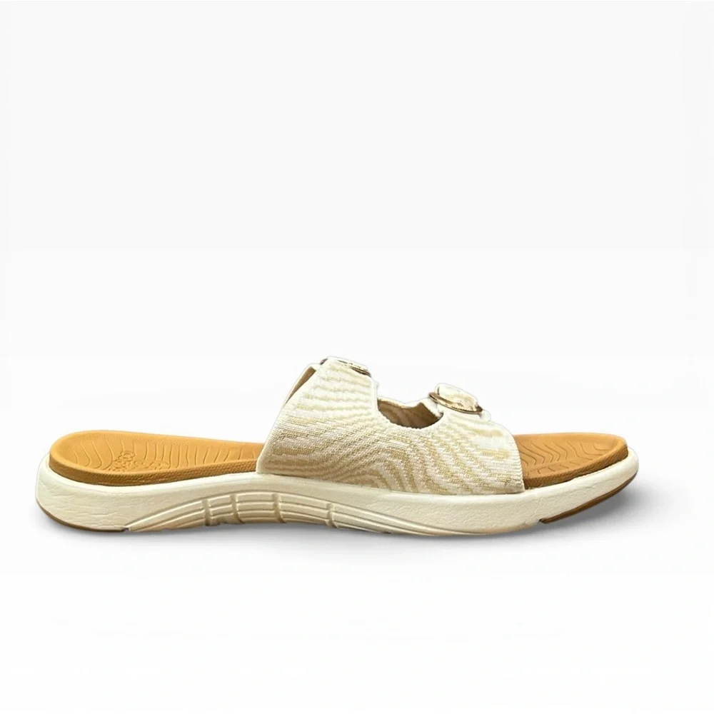 COFACE  Double Strap Slides Orthotic Comfort Slide Sandals Women’s Size 11 - Picture 7 of 11